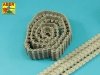 Aber 16170B Set of pins for Panther tank tracks x176 pcs / Zestaw sworzni do gąsienic czołgu Panther x176 szt  1/16